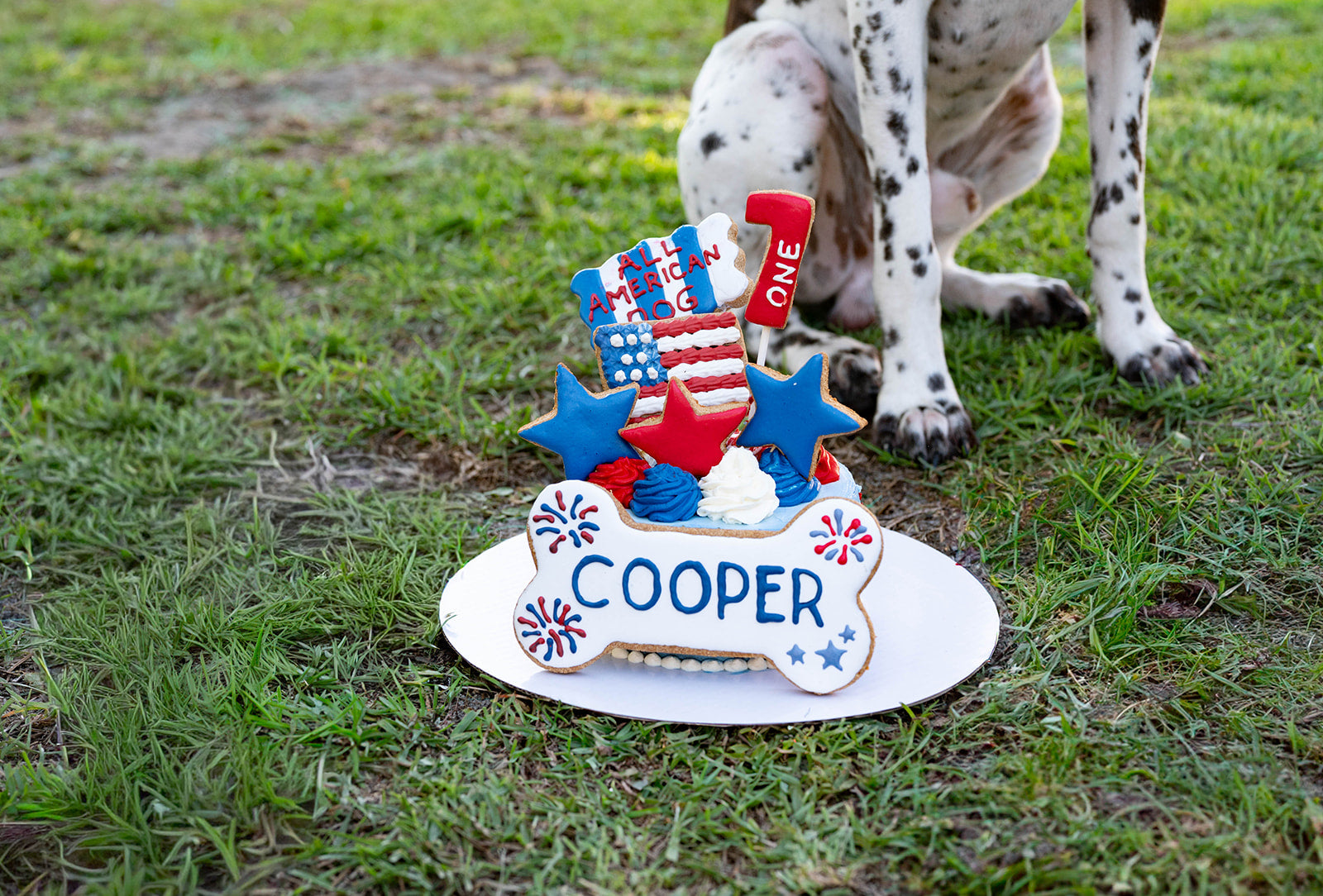 Custom Barkday Cake