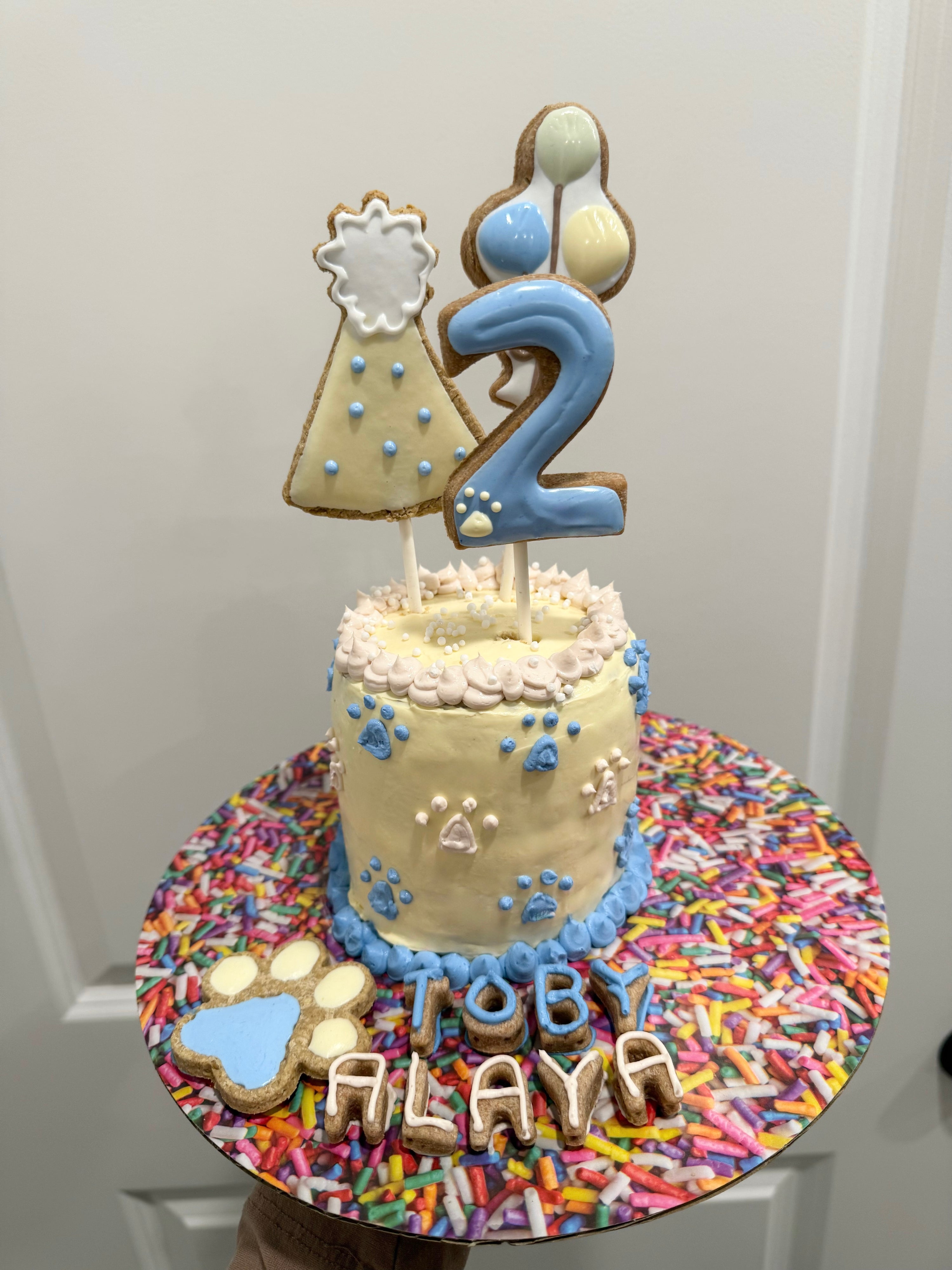 Barkday Cake