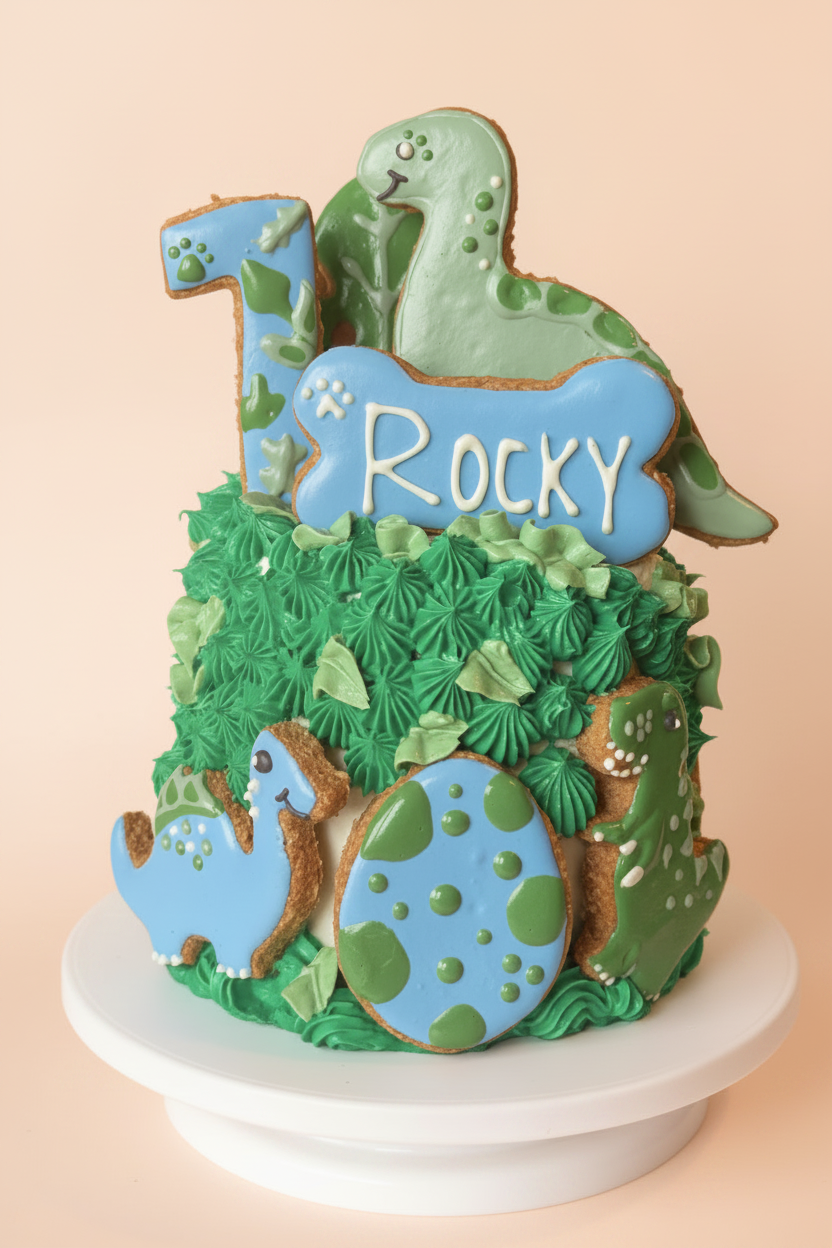 Custom Barkday Cake