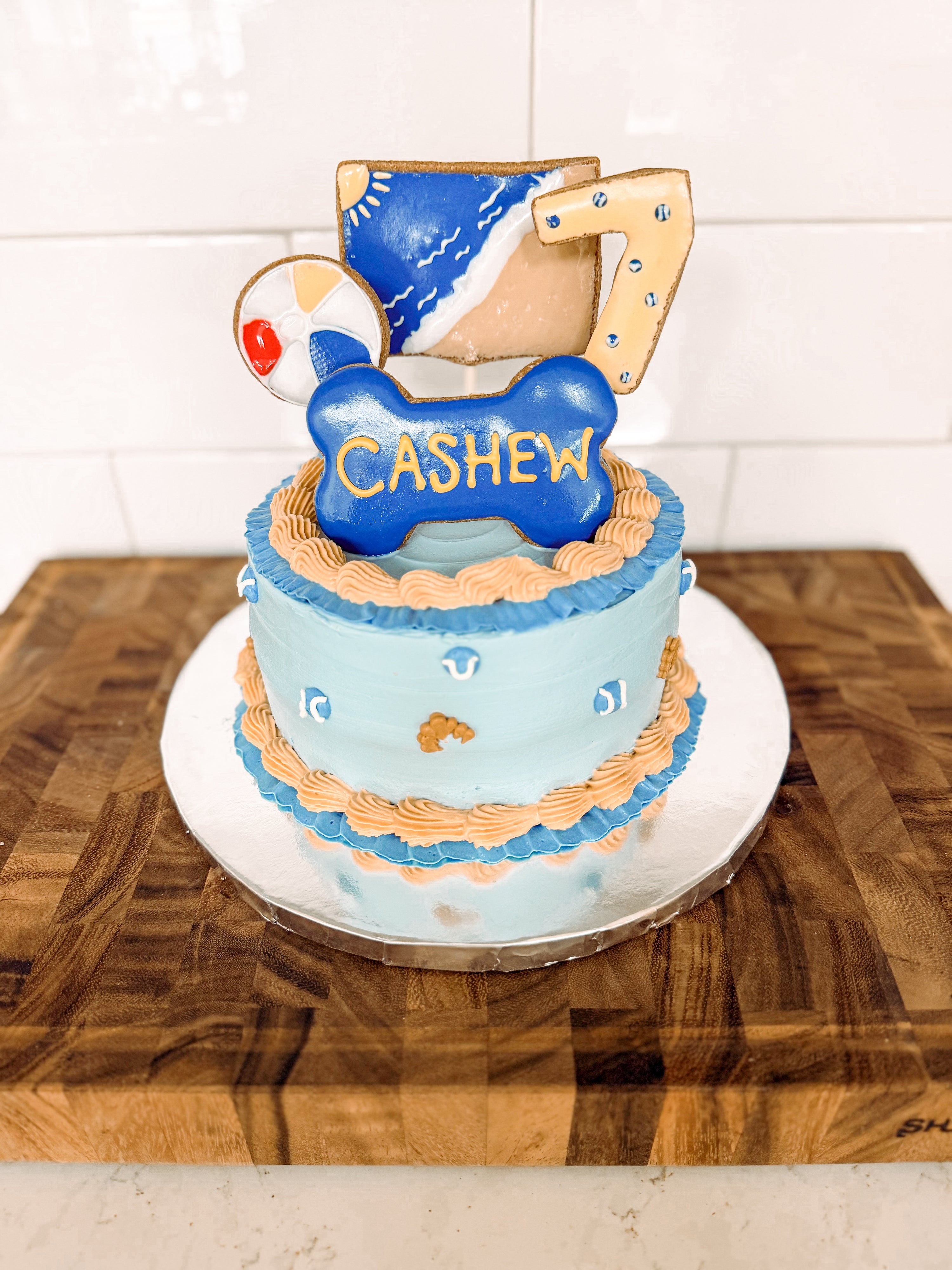 Custom Barkday Cake