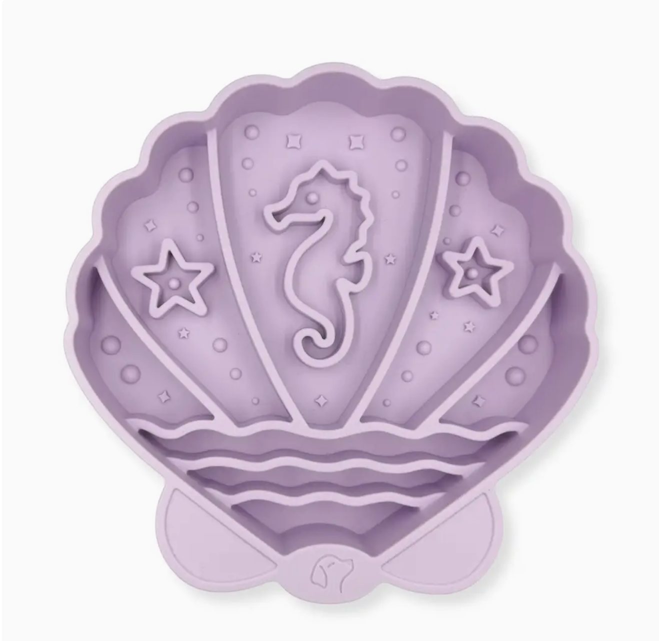 Seashell Slow Feeder Bowl | Lilac