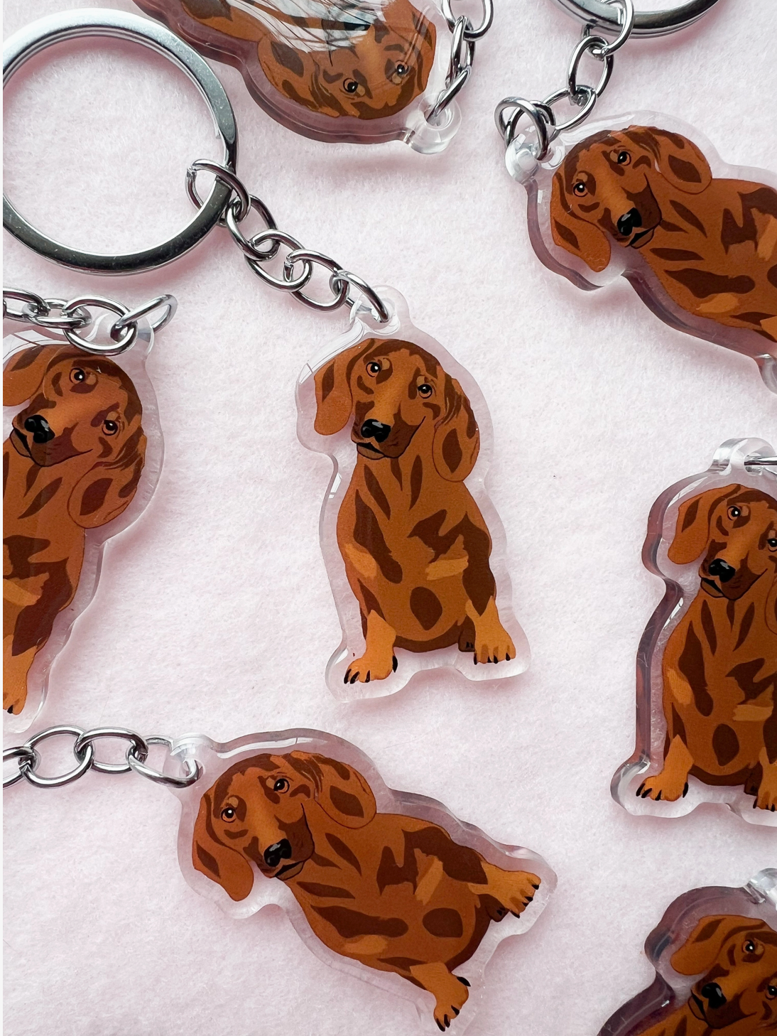 Dachshund (Brown) Keychain